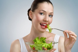 Ешьте мясо только вместе с салатом